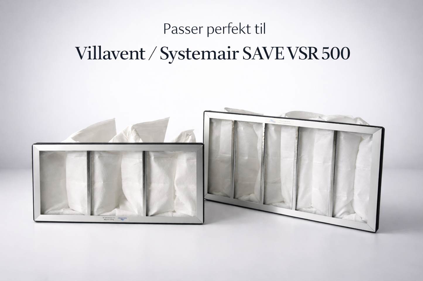 Filter til Systemair / Villavent SAVE VSR 500 – posefilter Pust Filter