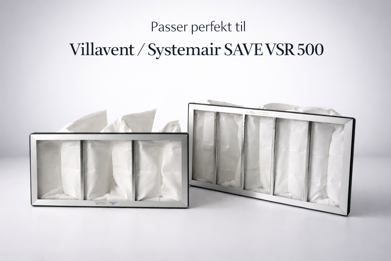 Filter til Systemair / Villavent SAVE VSR 500 – posefilter Pust Filter