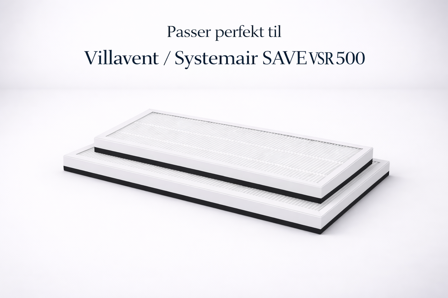 Filter til Systemair / Villavent SAVE VSR 500 – panelfilter Pust Filter
