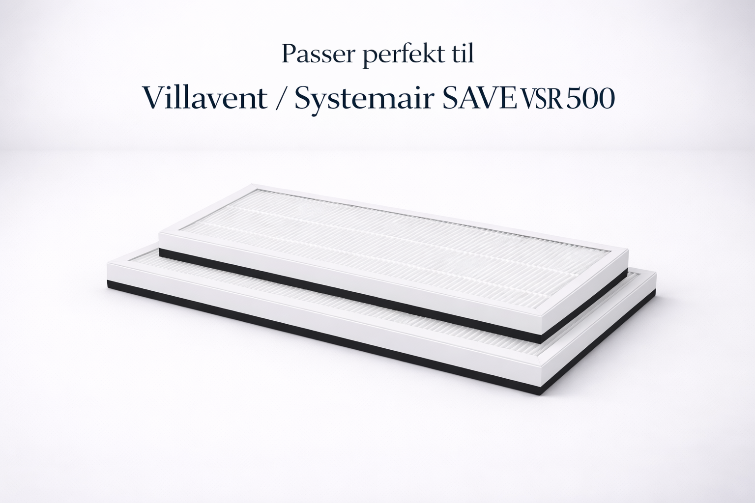 Filter til Systemair / Villavent SAVE VSR 500 – panelfilter Pust Filter