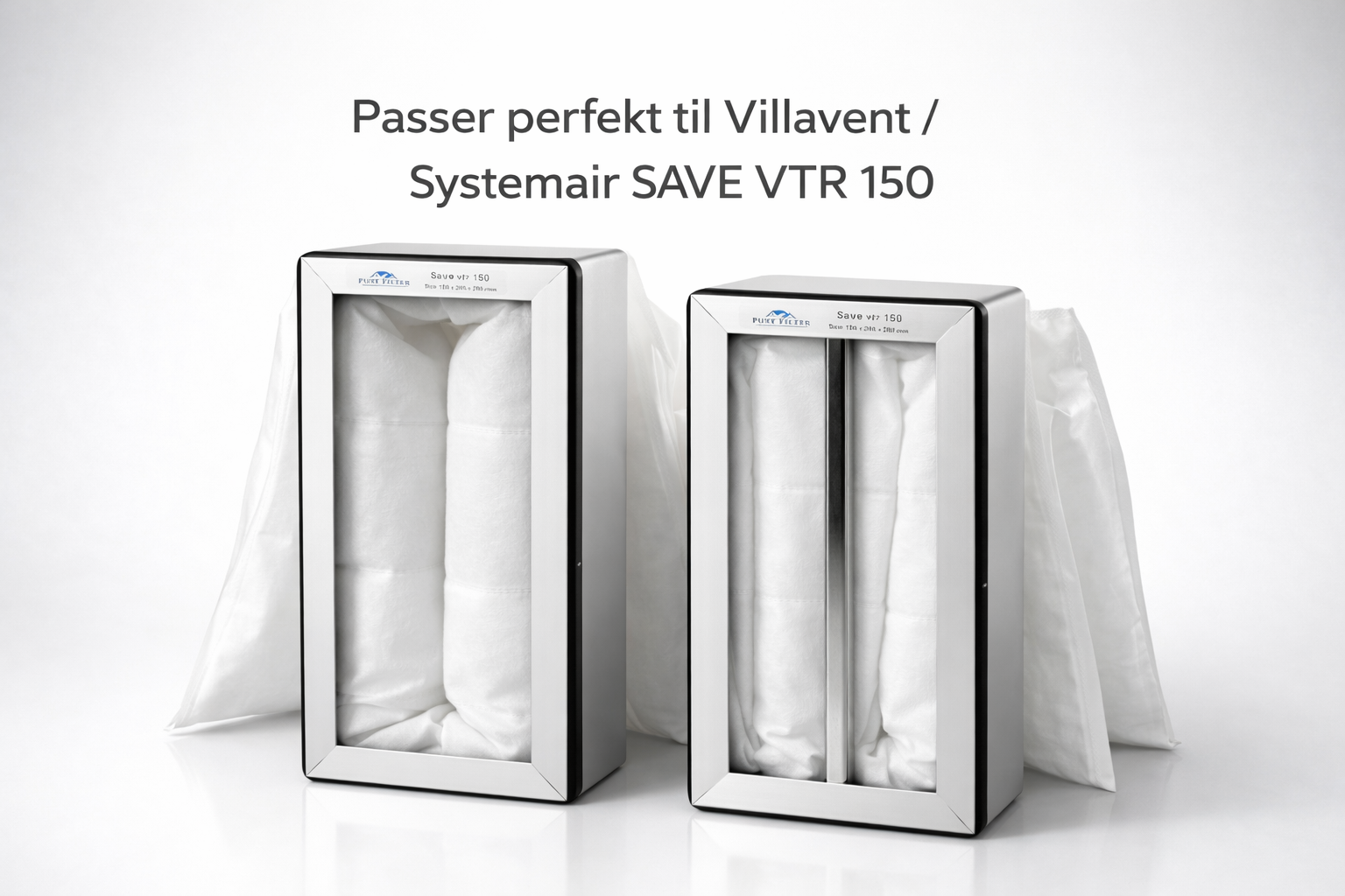 Filter til Systemair / Villavent SAVE VTR 150 Pust Filter