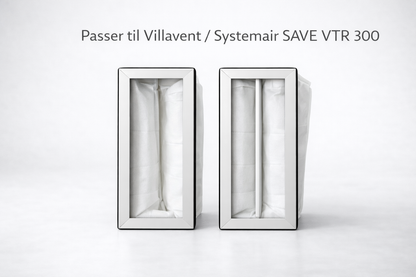 Filter til Systemair / Villavent SAVE VTR 300 – posefilter Pust Filter