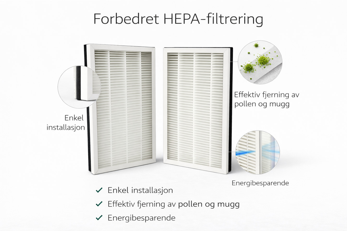 Filter til Flexit Nordic S4 Min butikk