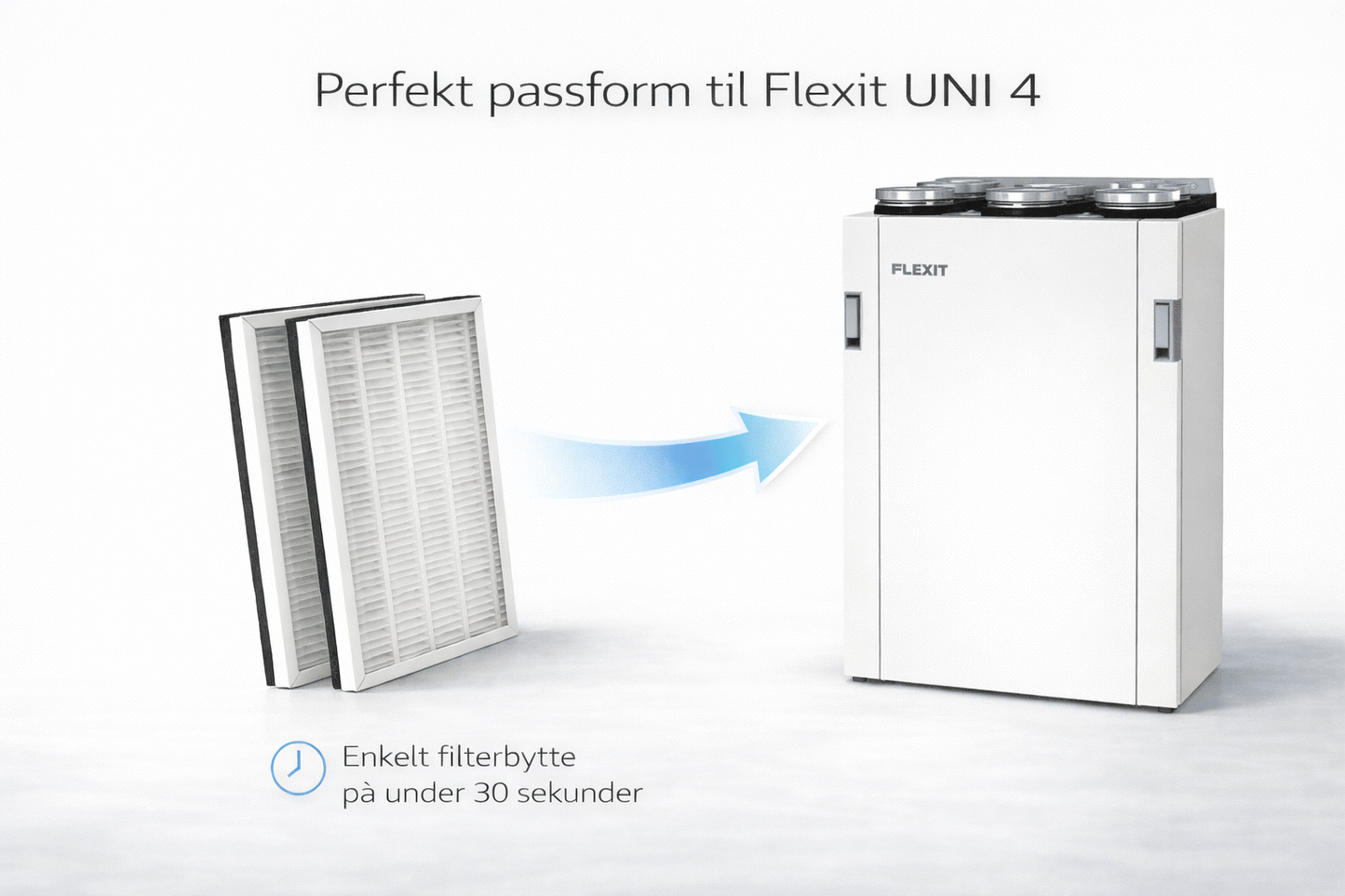 Ventilasjonsfilter til Flexit UNI 4